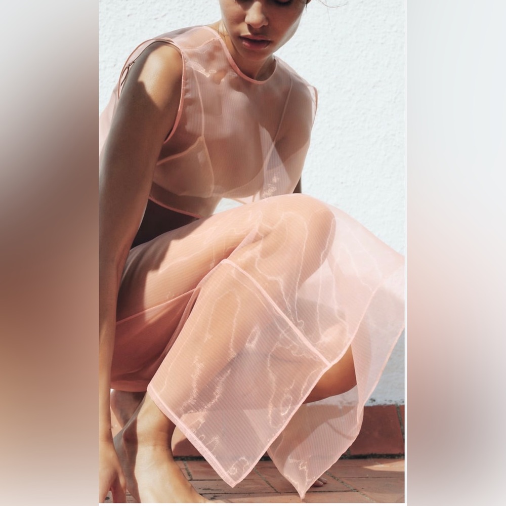 Striped organza SET